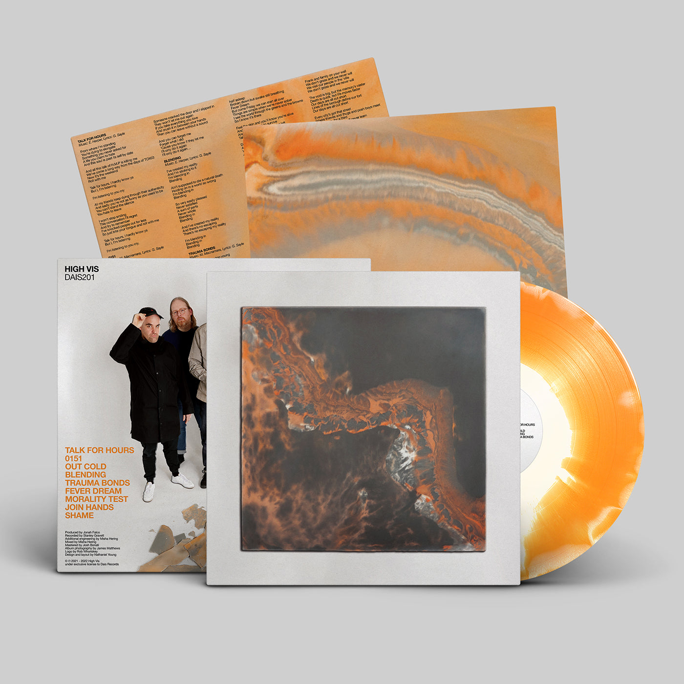 BLENDING - VINYL (ORANGE/WHITE SMASH)